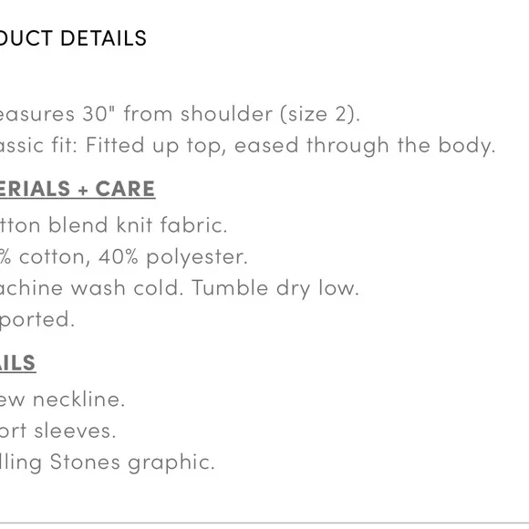 Torrid Rolling Stones tee size 3 - Picture 3 of 3